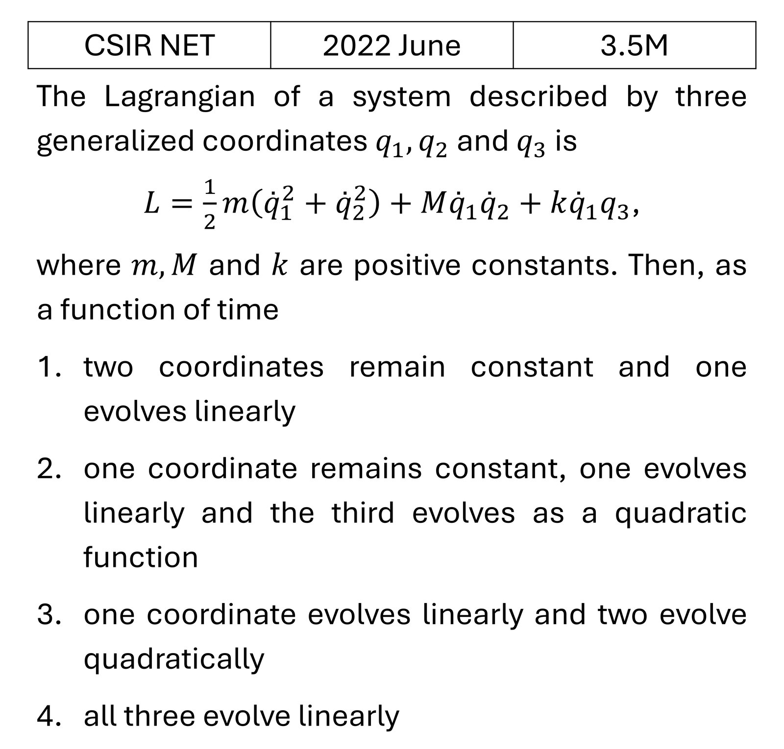 Question 16