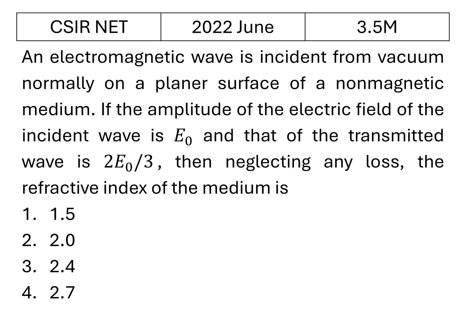 Question 12