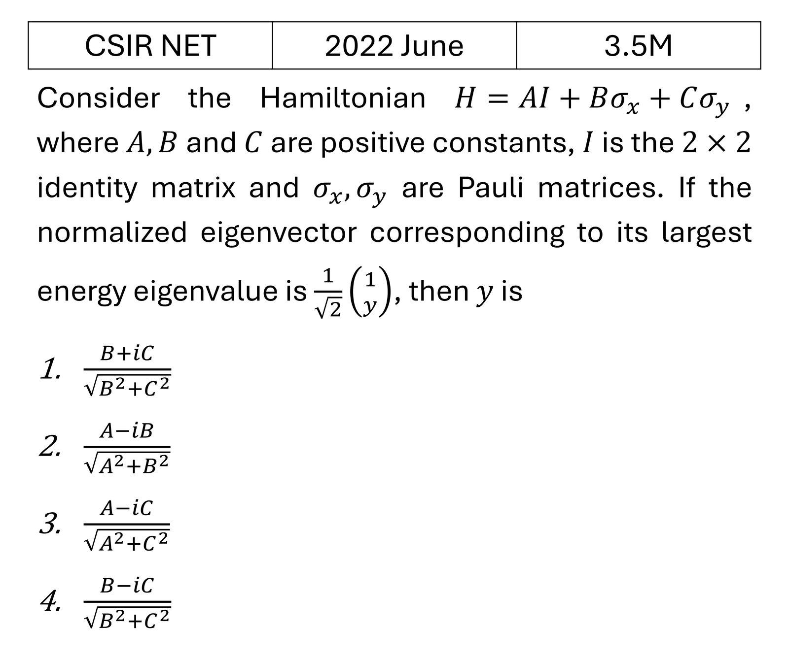 Question 5