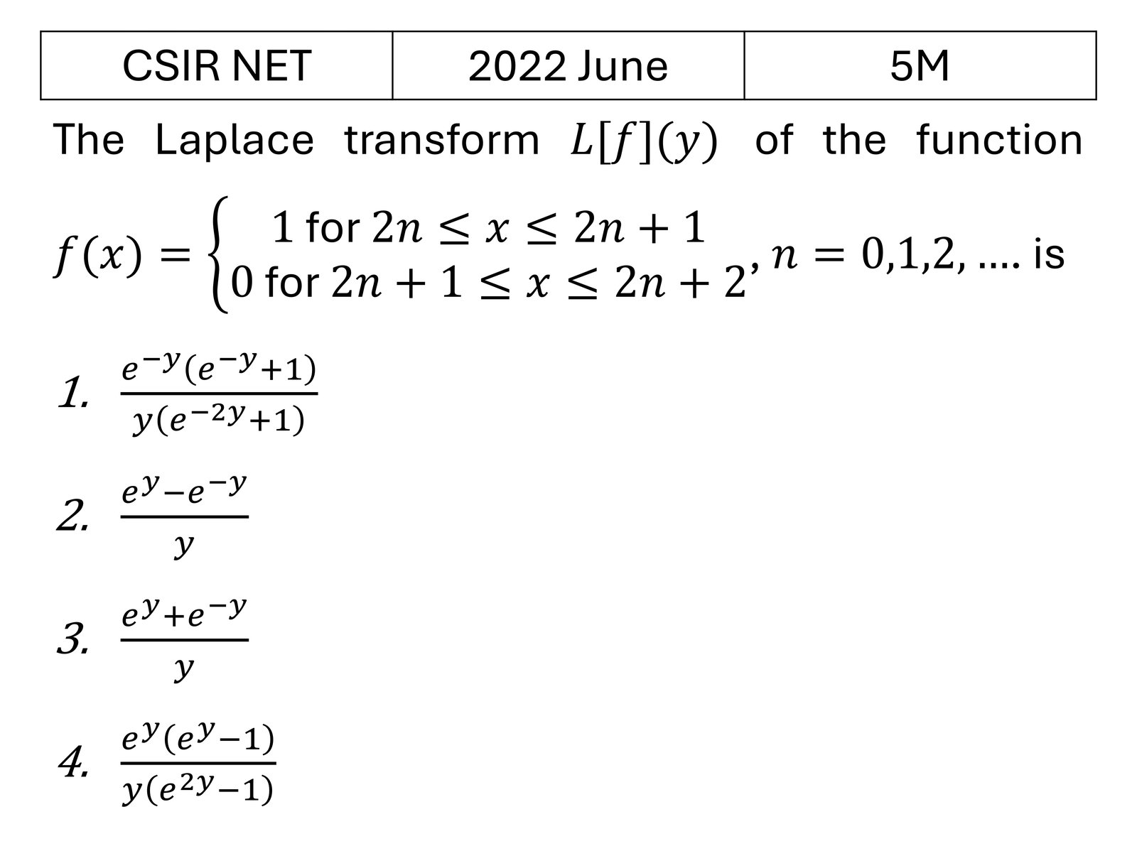 Question 4