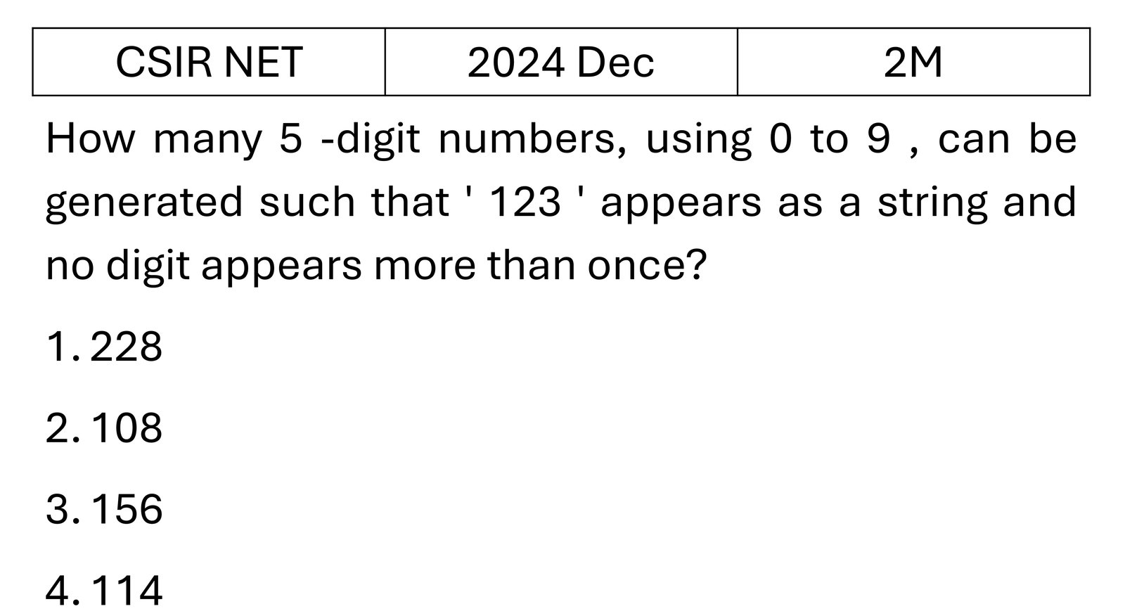 Question 96