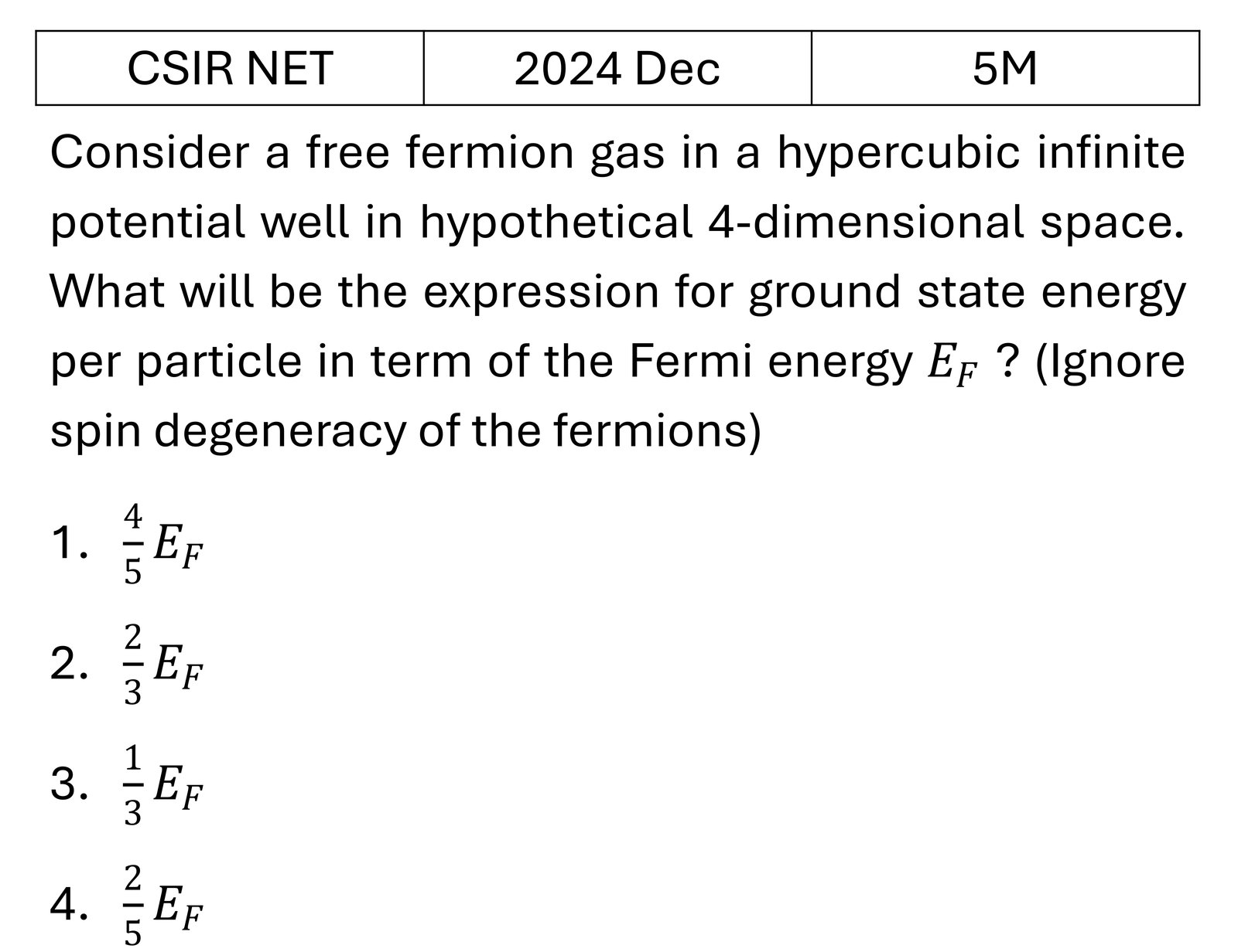 Question 4