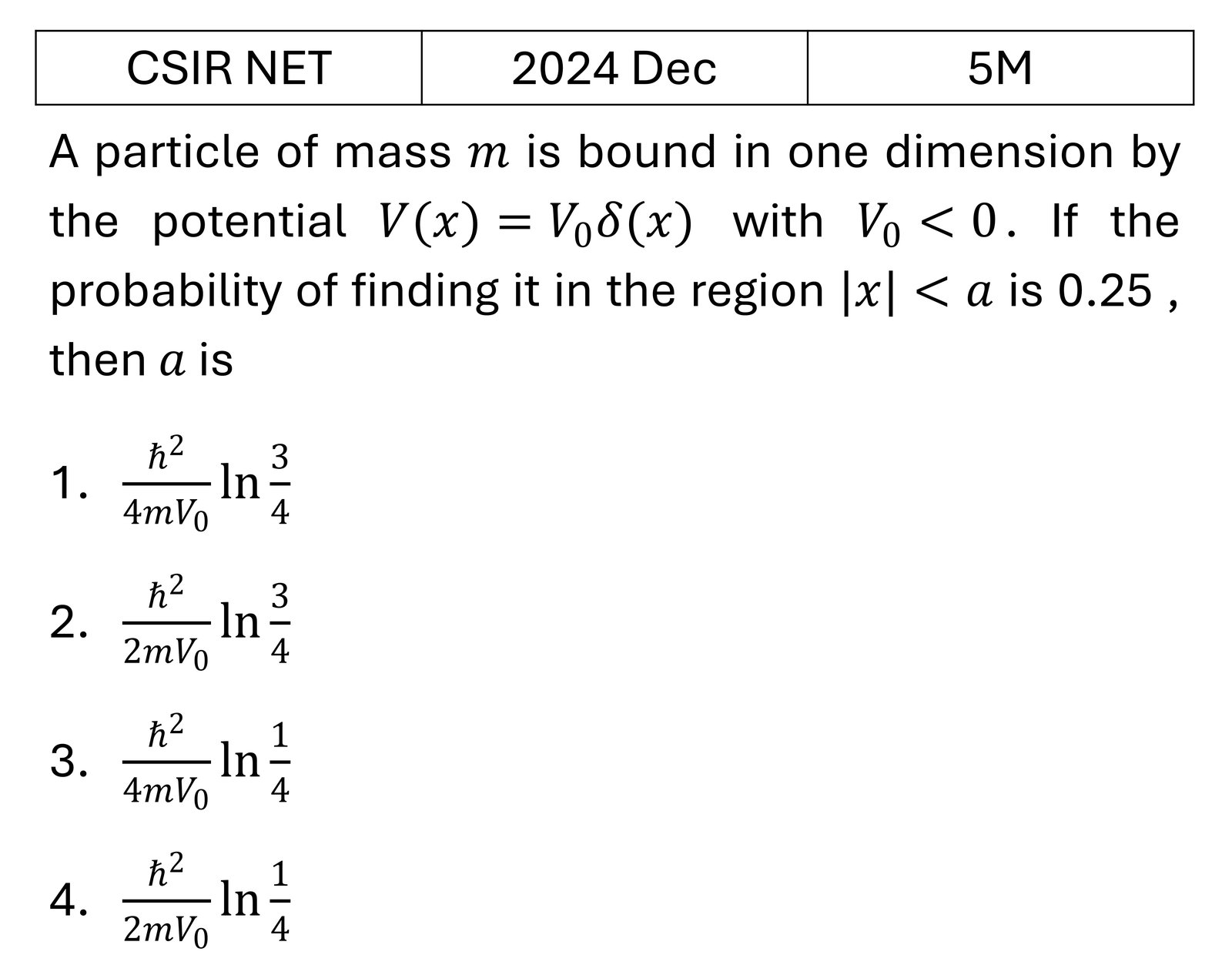 Question 5