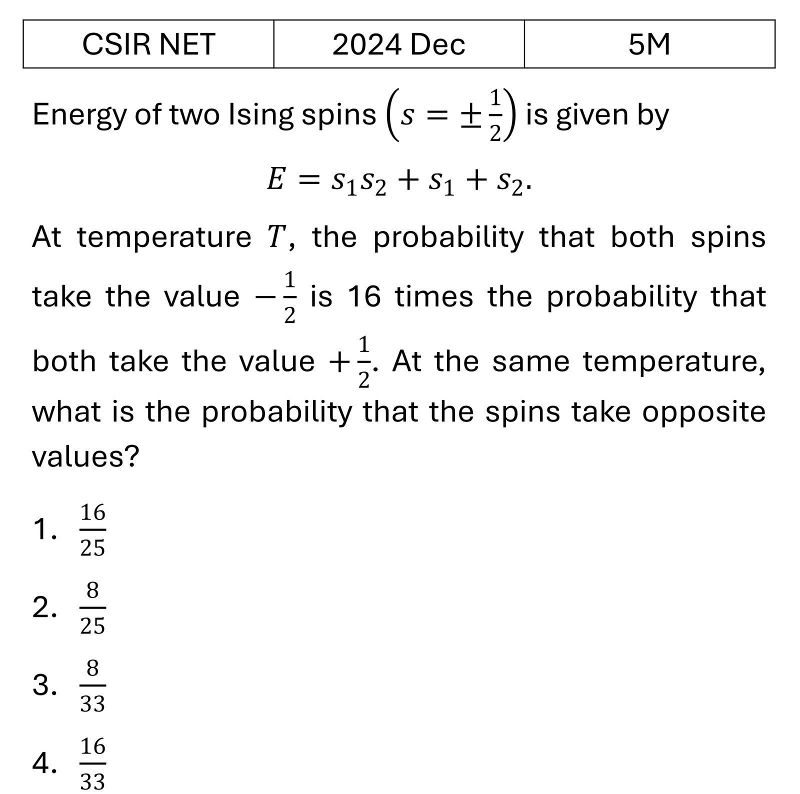 Question 8