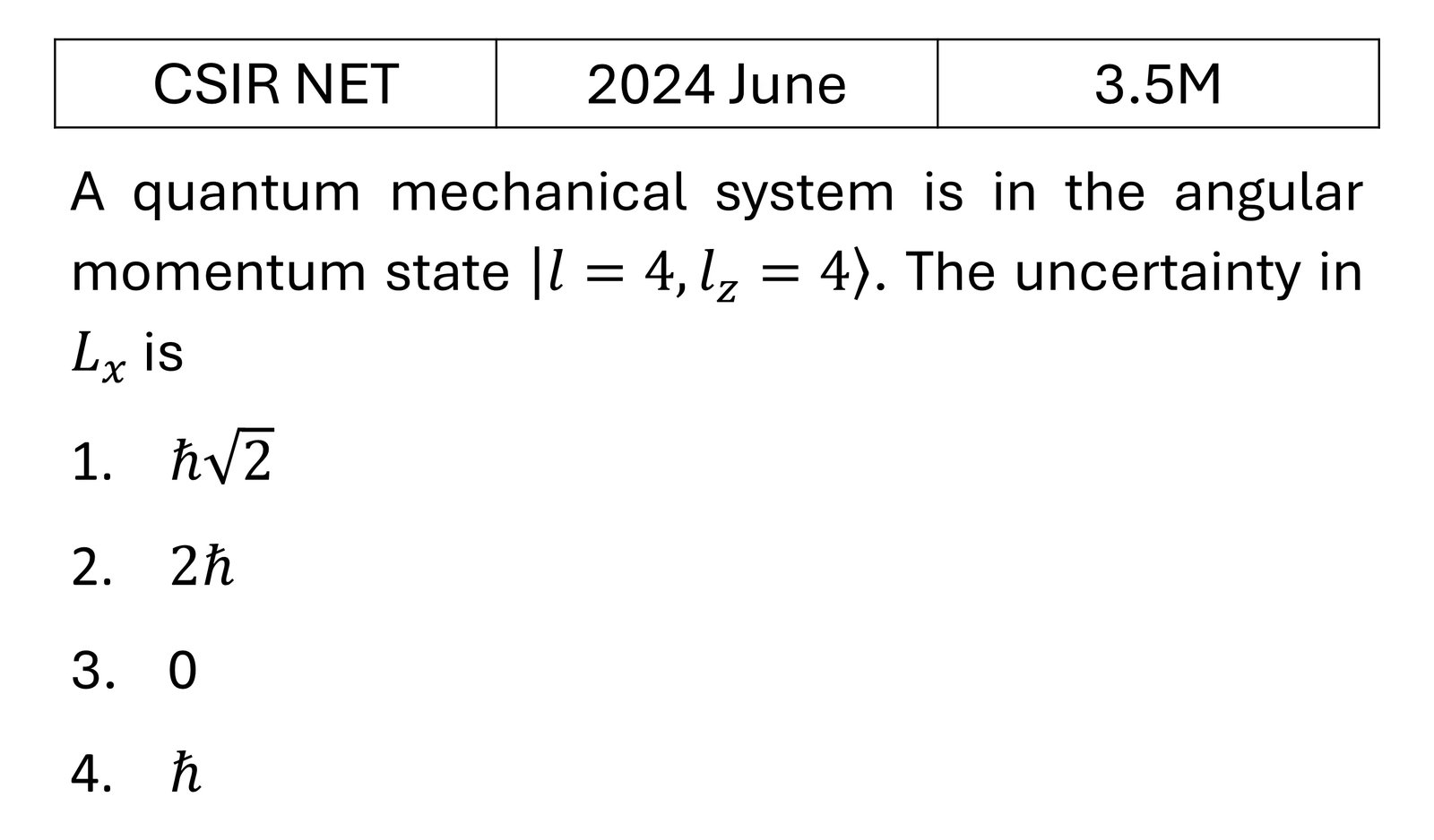 Question 20