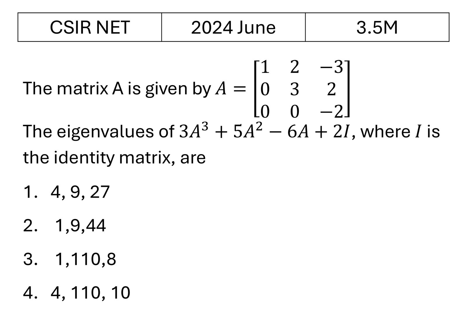 Question 18