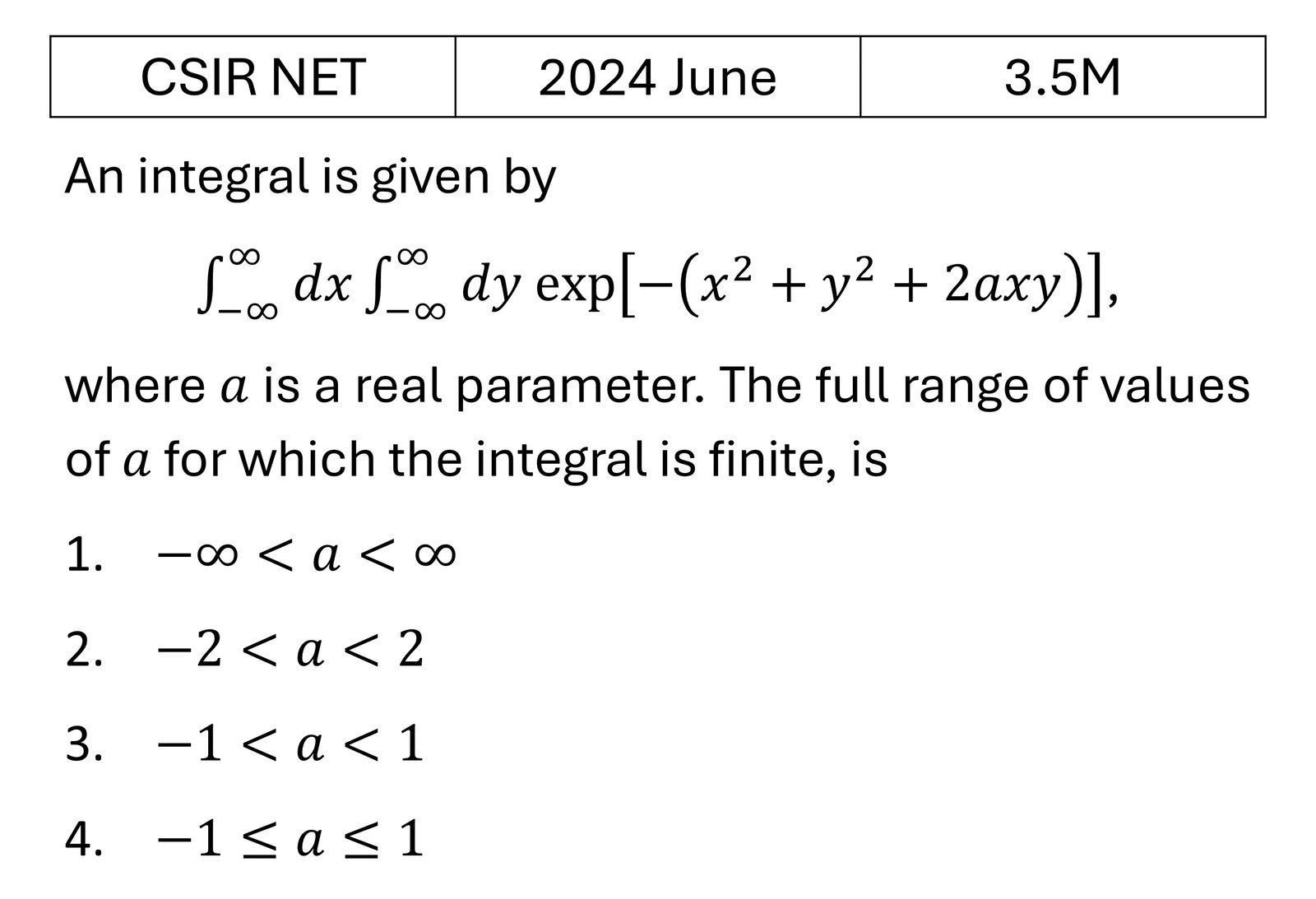 Question 2