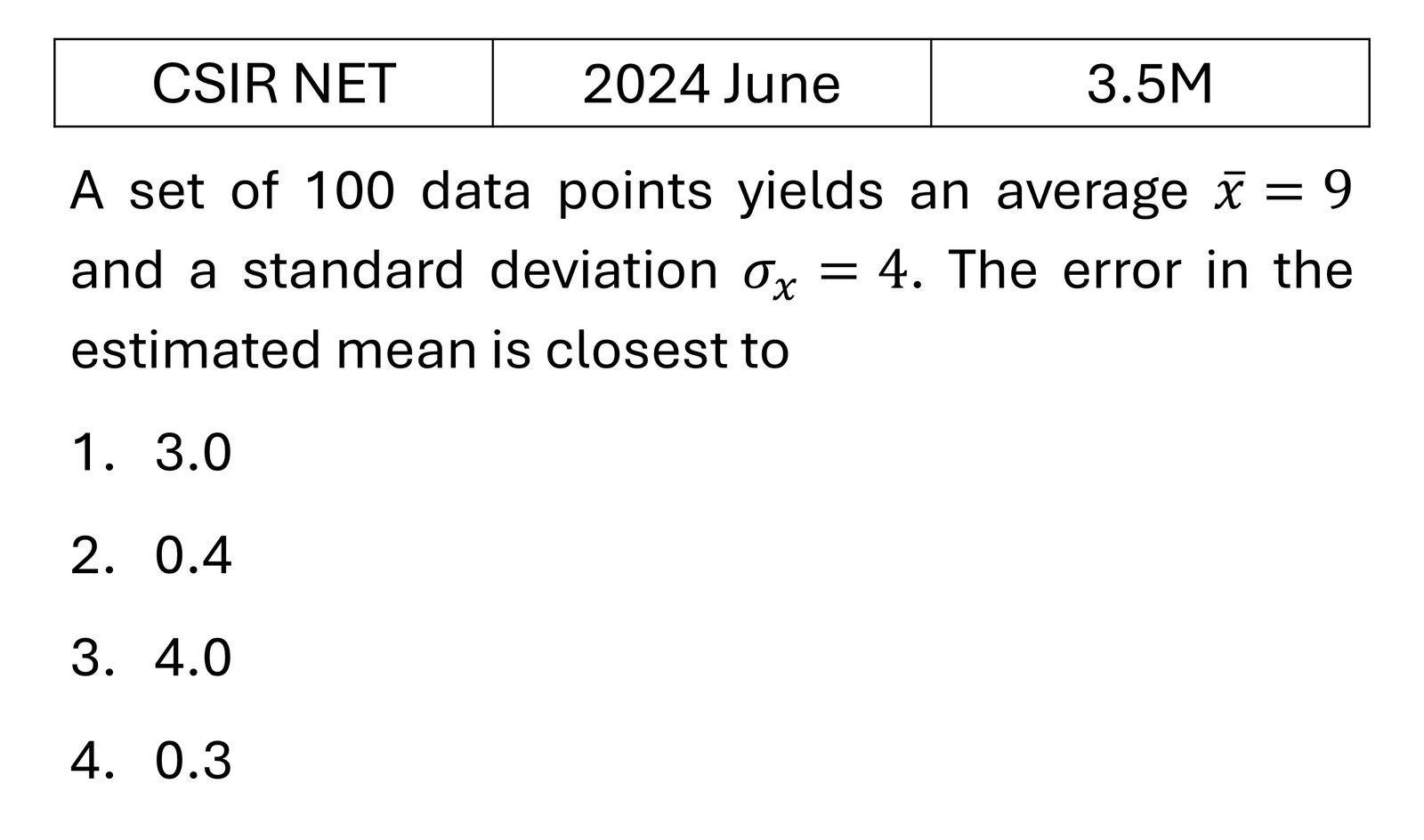 Question 16