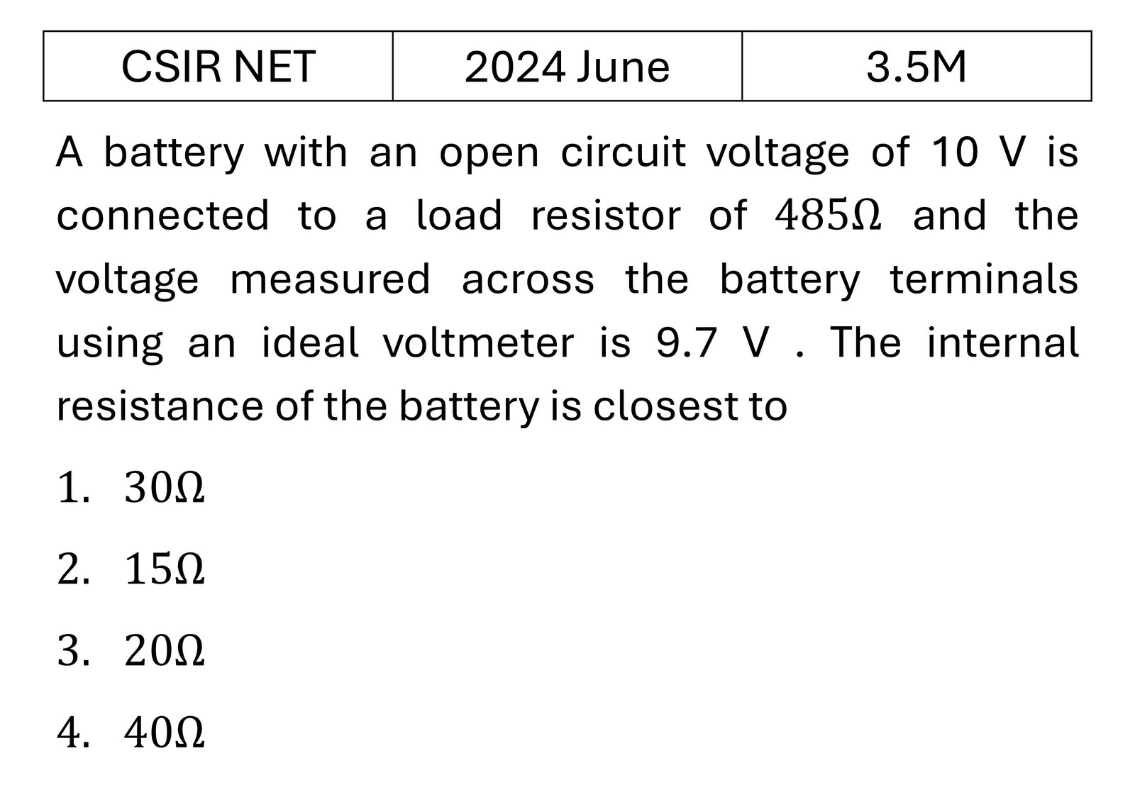 Question 15