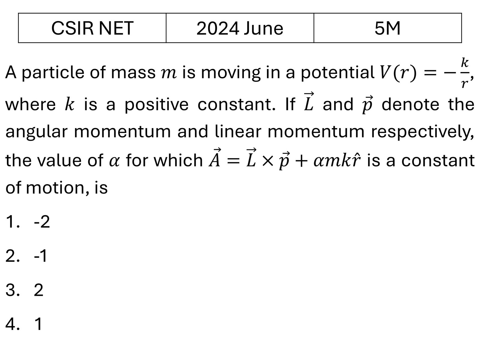 Question 16