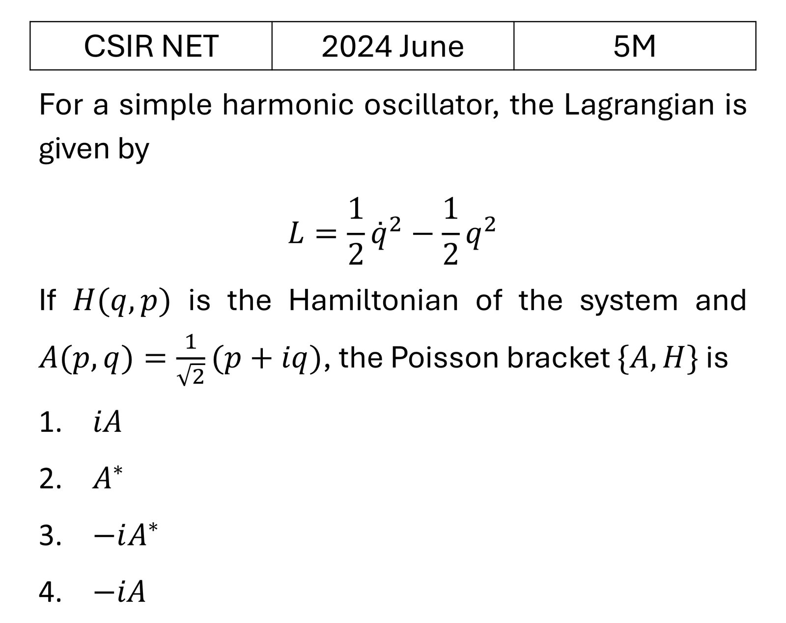 Question 4