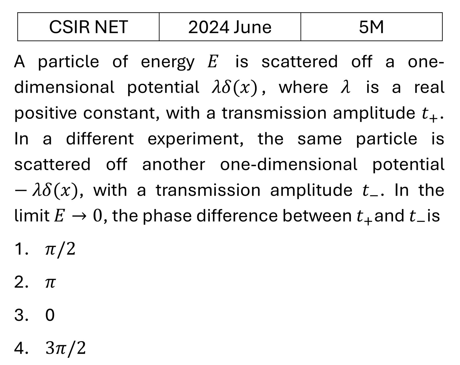 Question 6