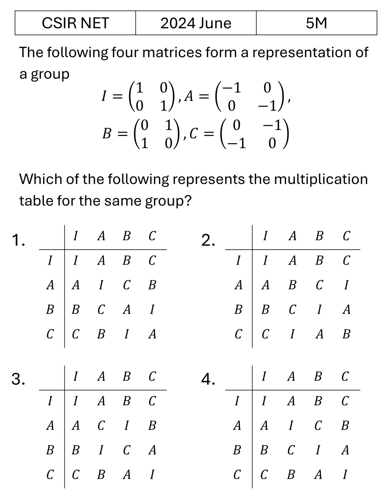 Question 6