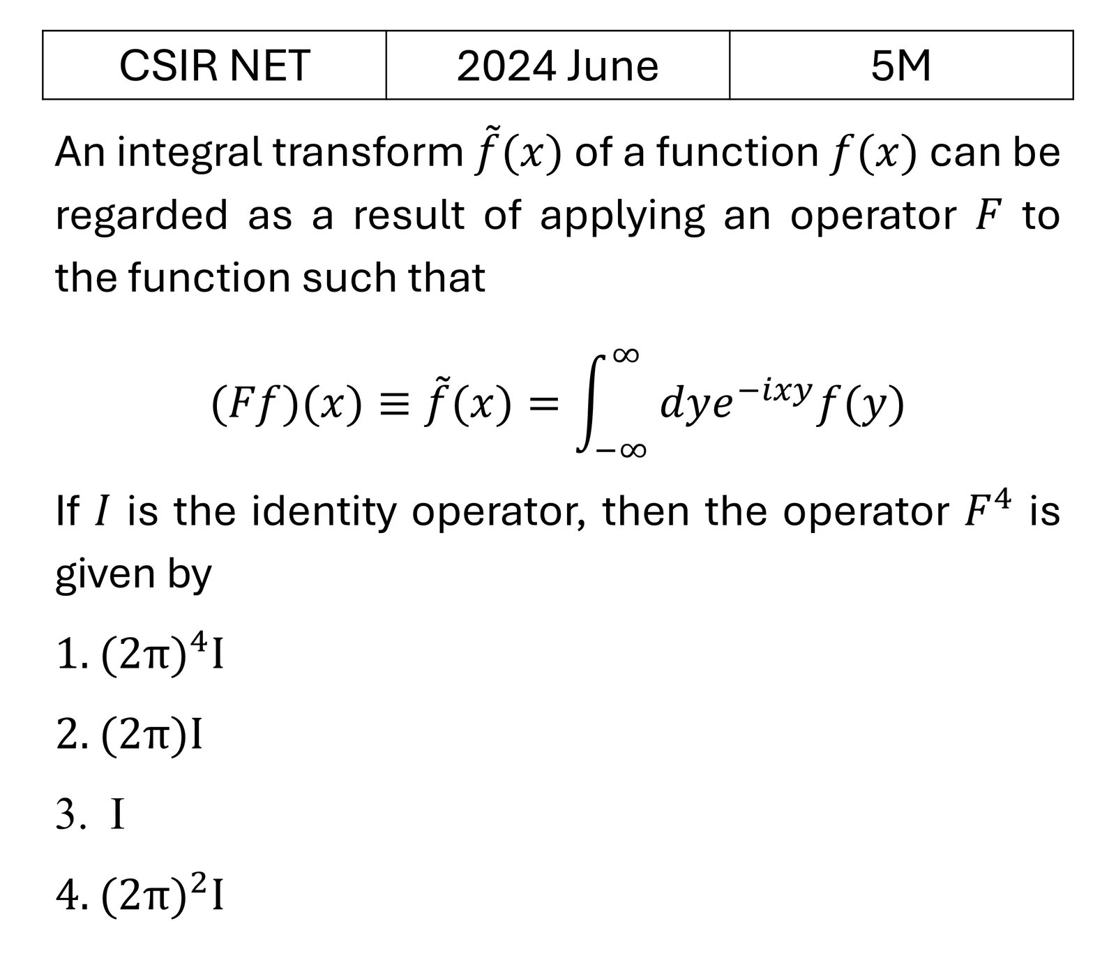 Question 3