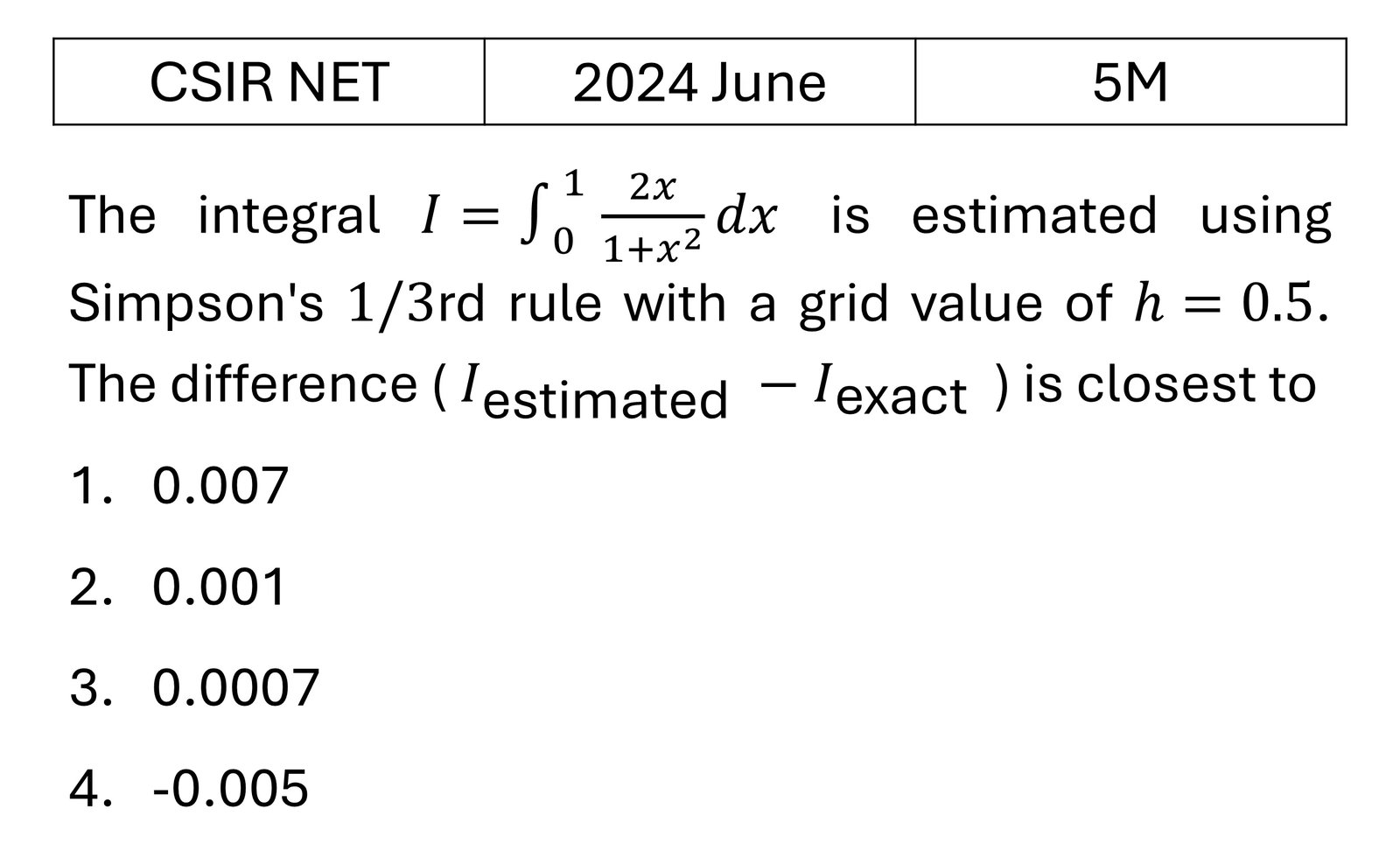 Question 16