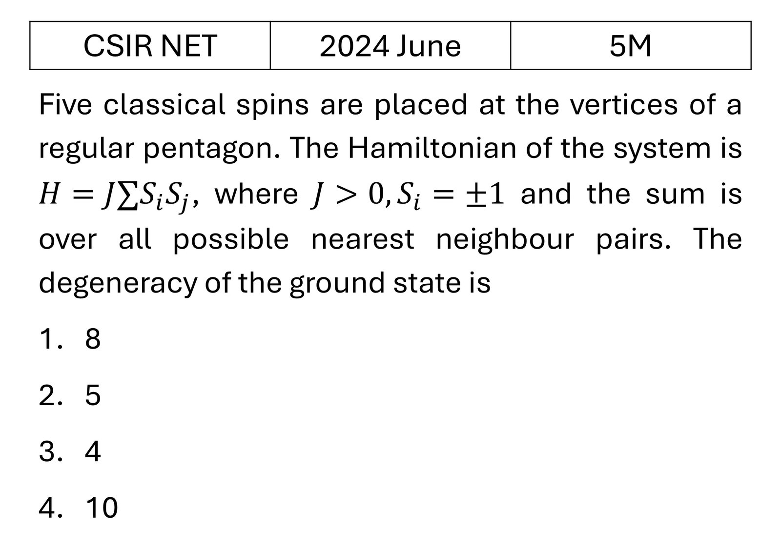 Question 9