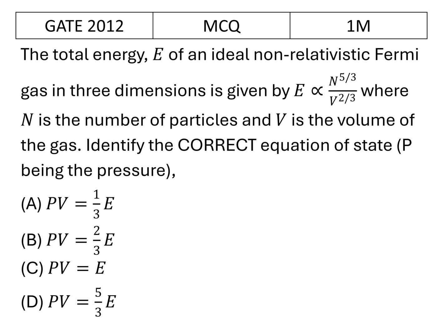 Question 1