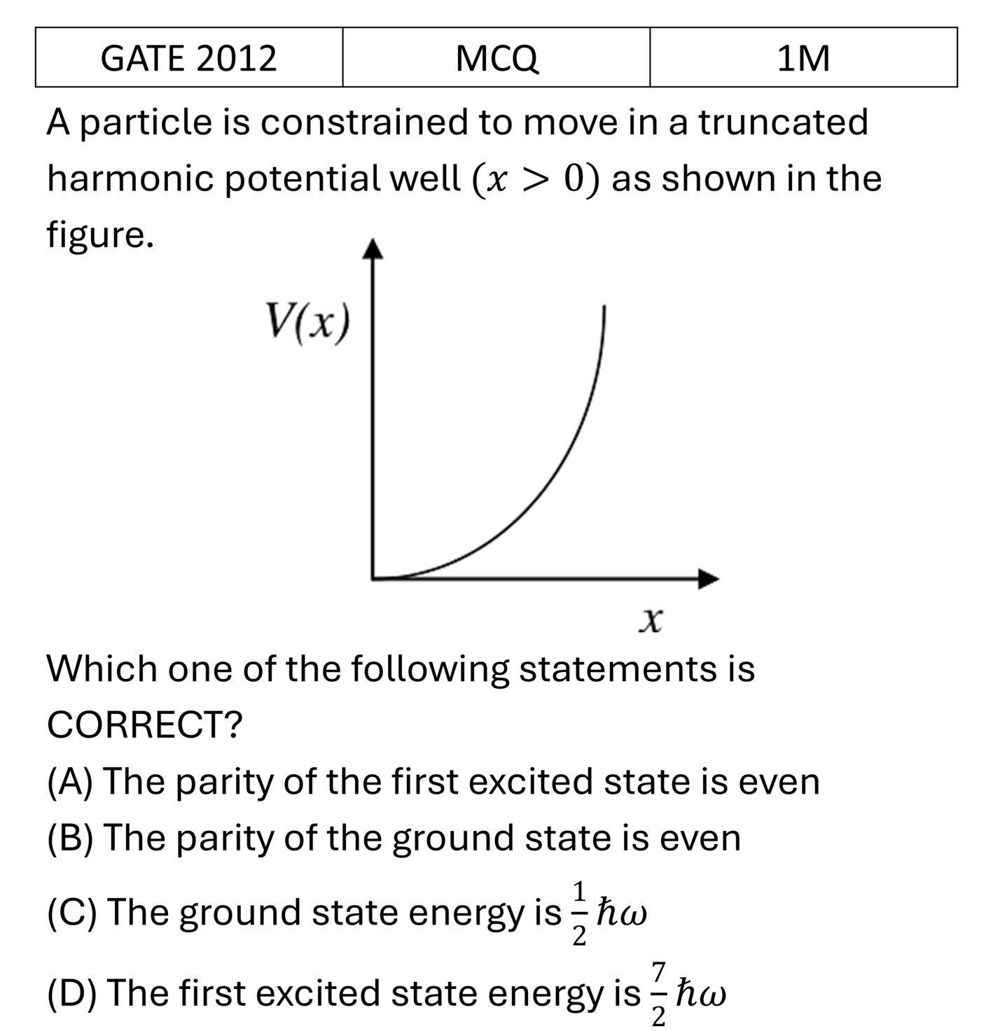 Question 1