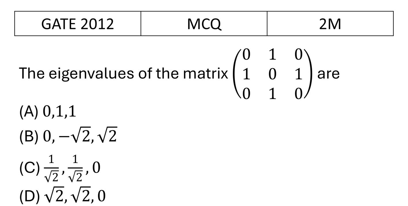Question 1