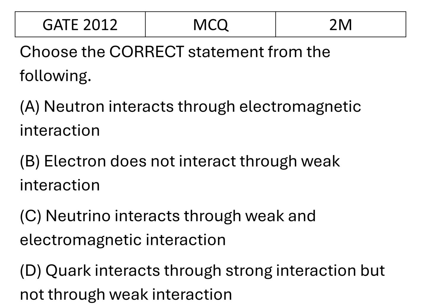 Question 2