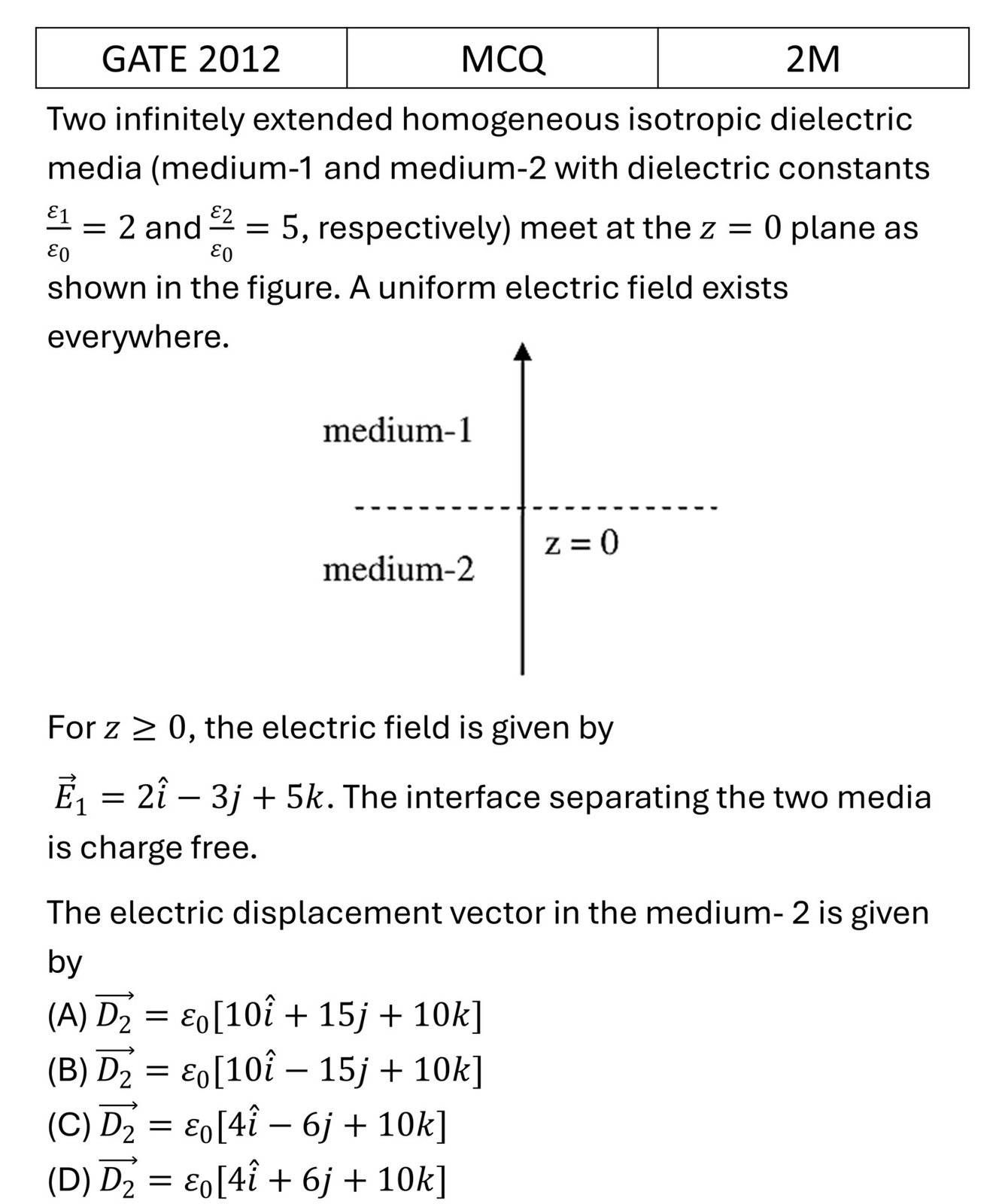 Question 1
