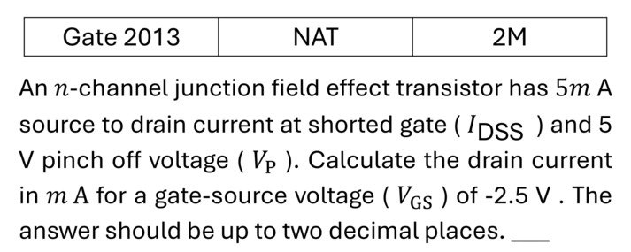 Question 1