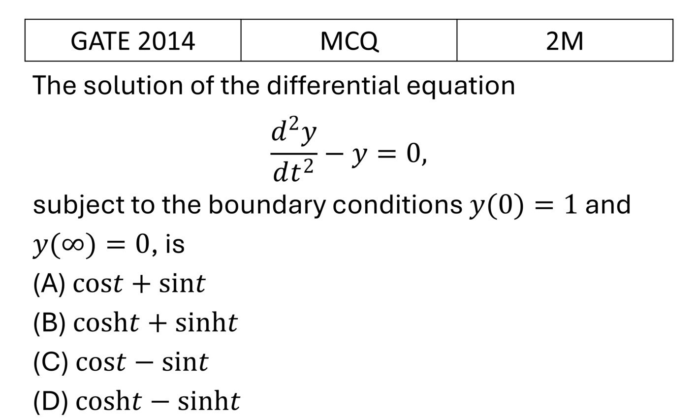 Question 1
