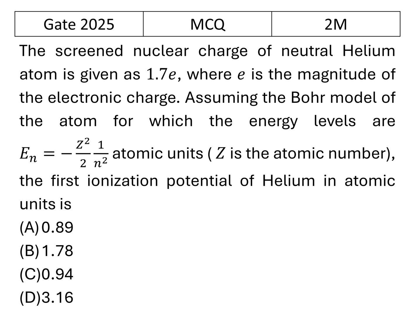 Question 4